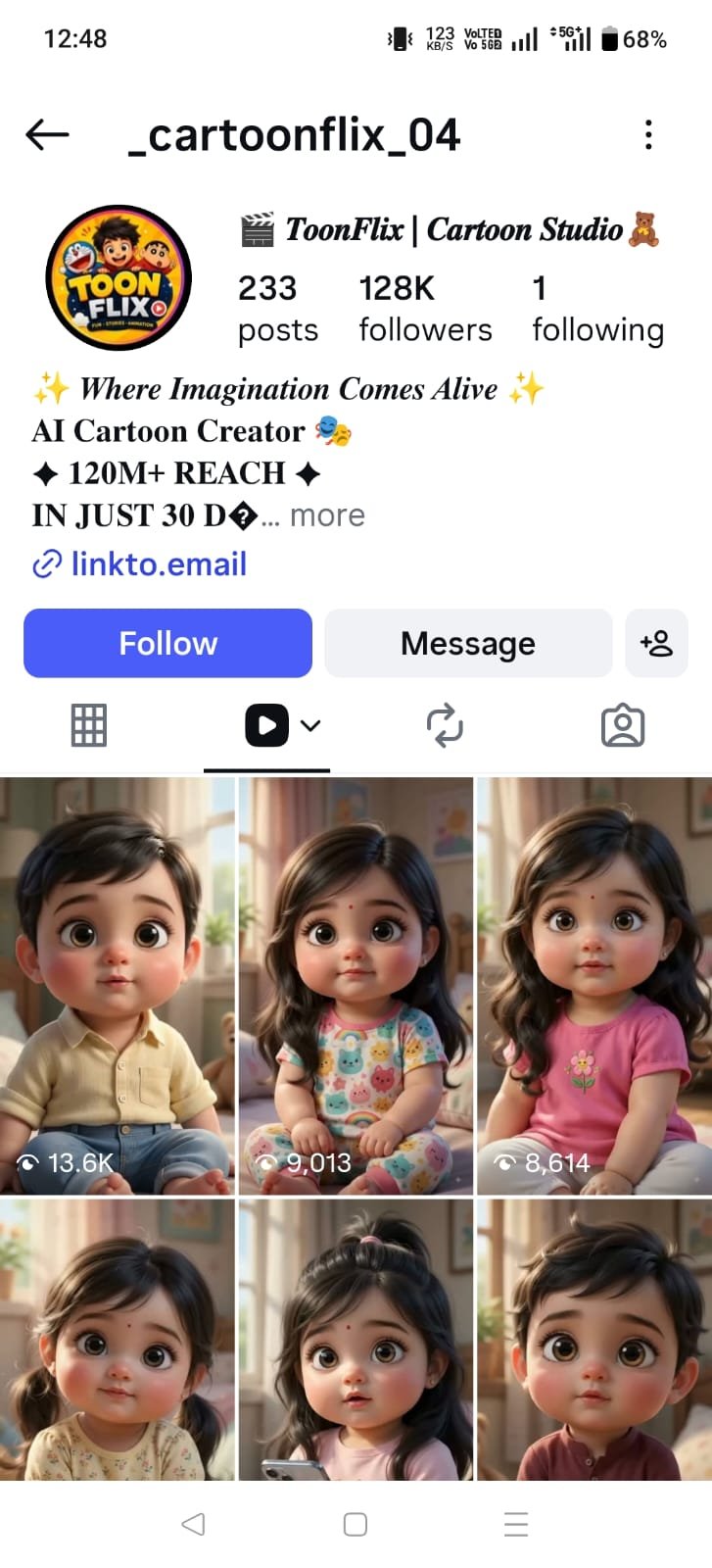 Creator growth example 4